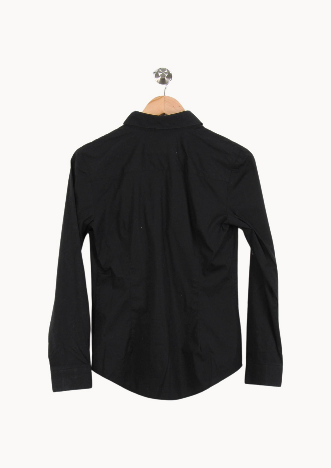 Chemise Noire - Taille M/38 de la marque The Kooples | PARAD67043 - Vendu par Paradigme - Image 4
