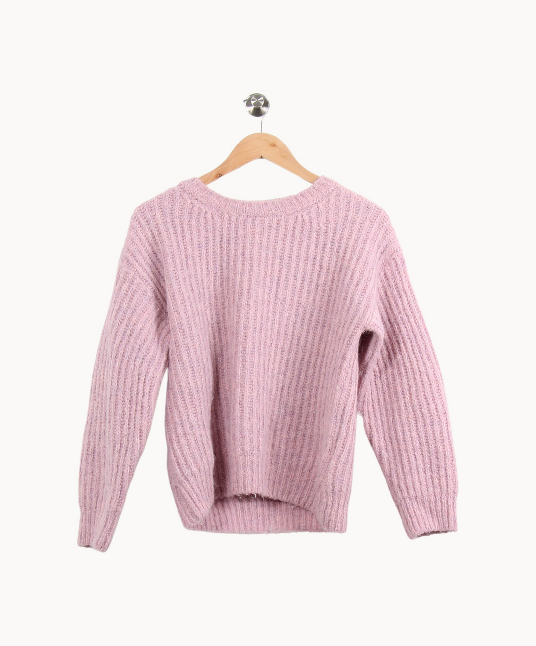 Pull Rose - Taille S/36 de la marque Sandro | PARAD65118 - Vendu par Paradigme - Image 2