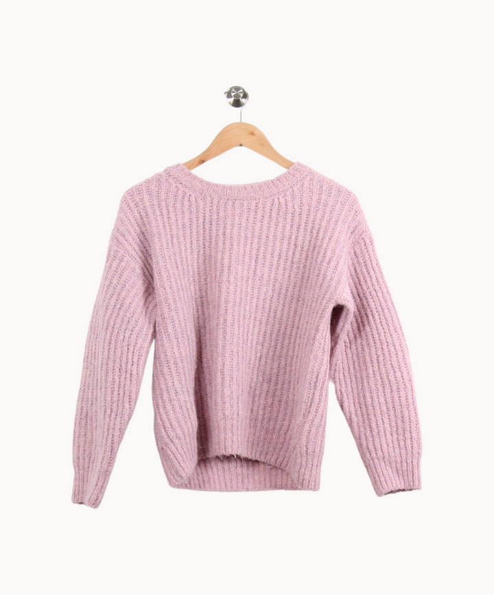Pull Rose - Taille S/36 de la marque Sandro | PARAD65118 - Vendu par Paradigme - Image 2