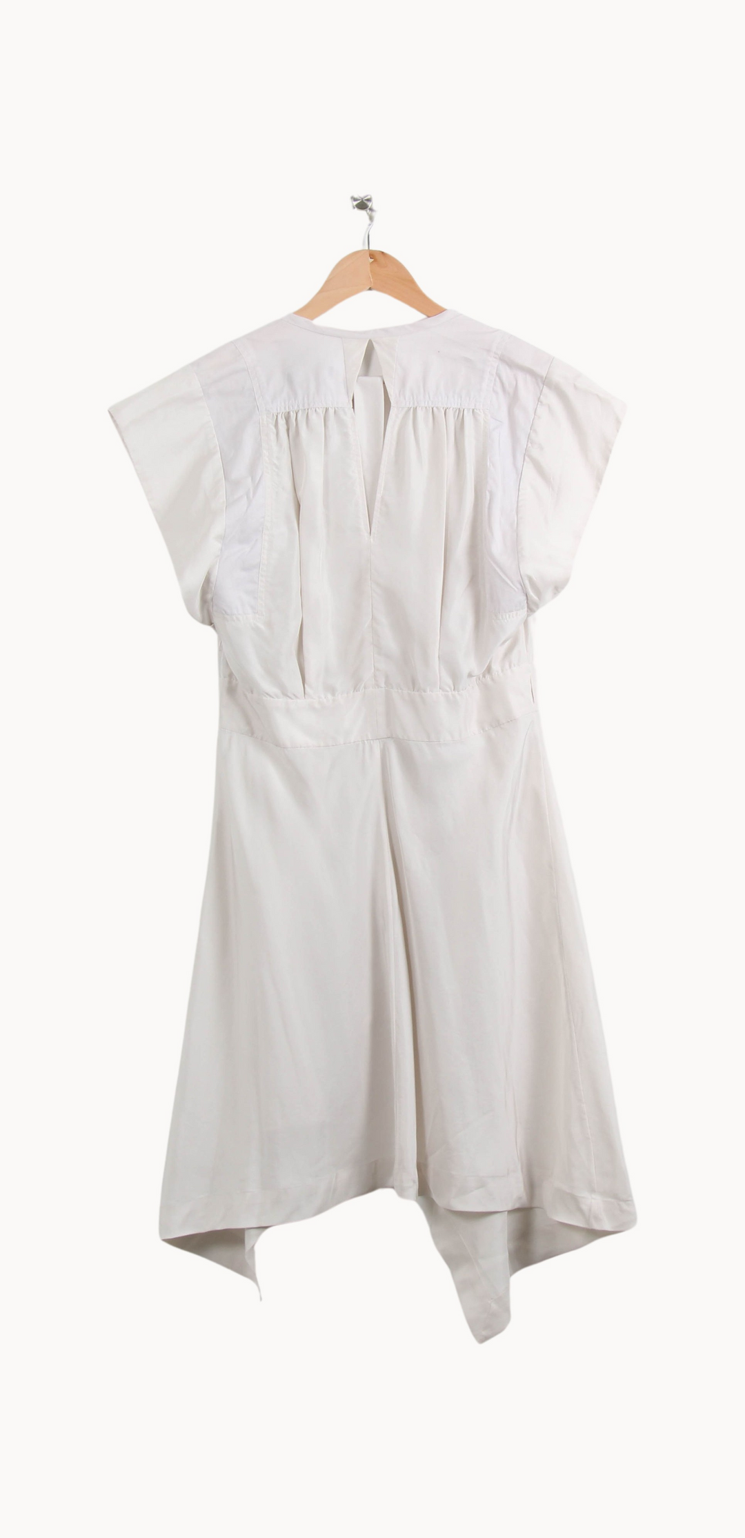 Robe Asymétrique Blanche - Taille XXL/44 de la marque Isabel Marant | PARAD64895 - Vendu par Paradigme - Image 4