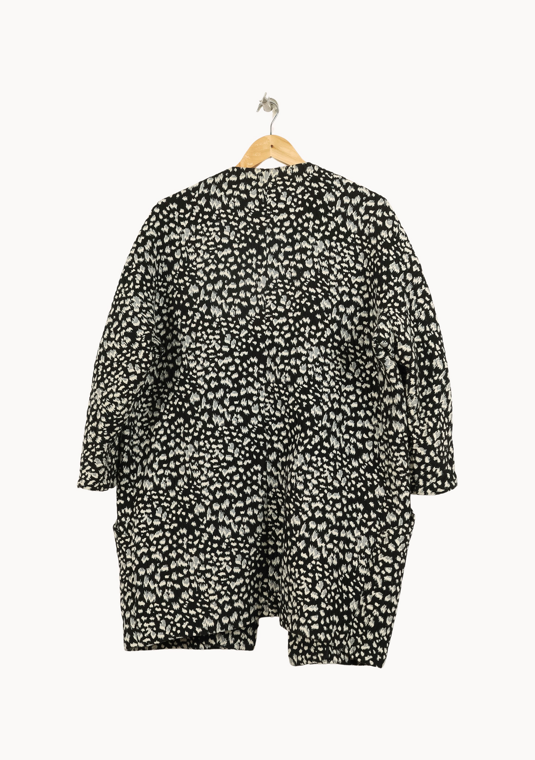 Manteau Noir et Blanc - Taille XXL/44 de la marque Gerard Darel | PARAD49419 - Vendu par Paradigme - Image 4