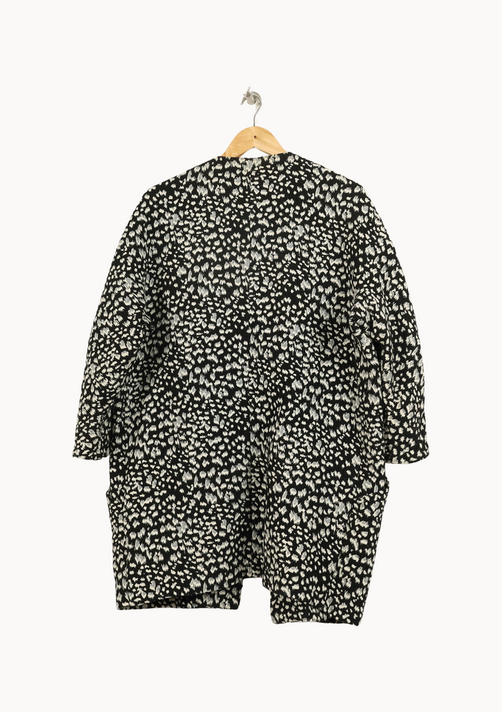 Manteau Noir et Blanc - Taille XXL/44 de la marque Gerard Darel | PARAD49419 - Vendu par Paradigme - Image 4