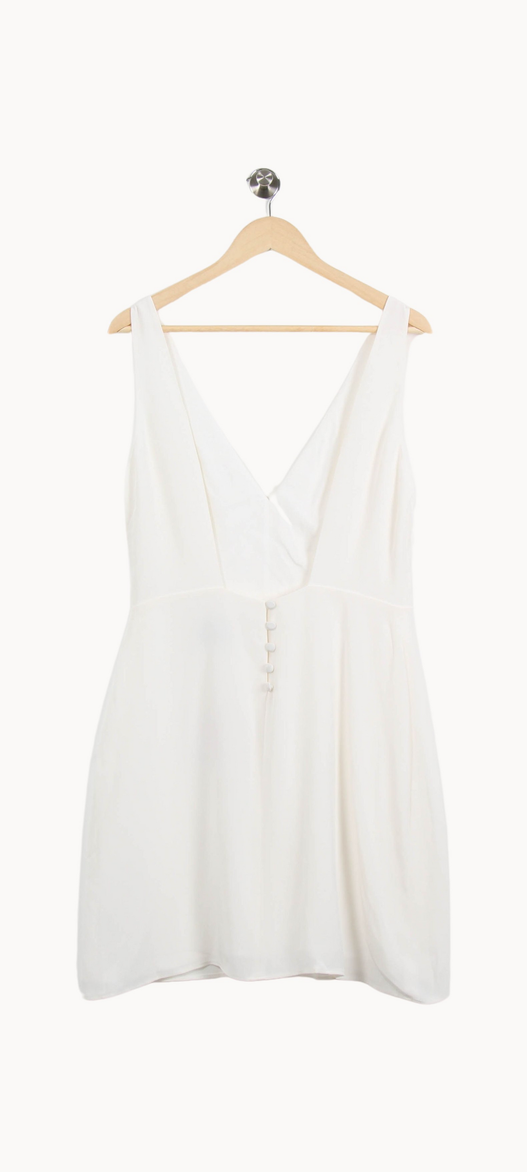 Robe Courte Blanche - Taille XL/42 de la marque Maison Lemoine | PARAD53432 - Vendu par Paradigme - Image 4