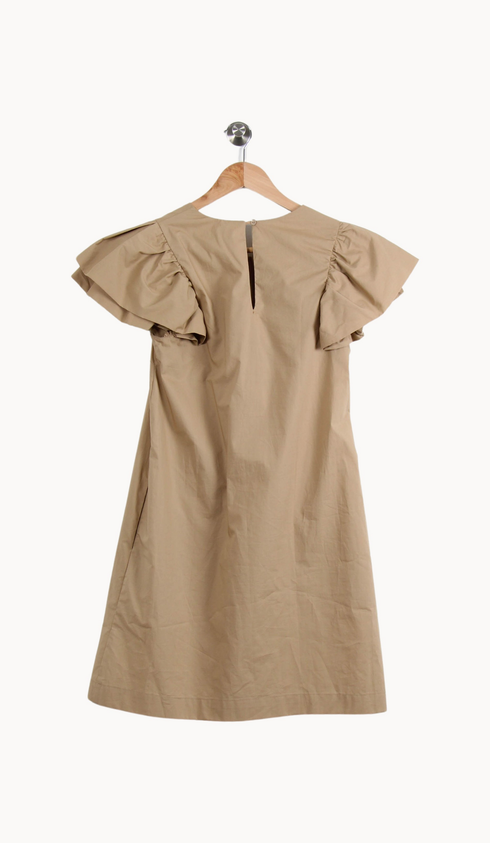 Robe Volantée Beige - Taille XS/34 de la marque Liu Jo | PARAD66593 - Vendu par Paradigme - Image 4