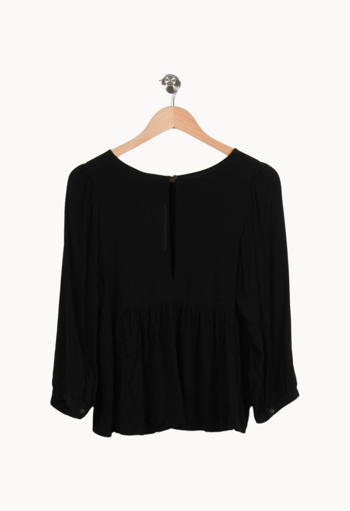 Blouse Noire - Taille S/36 de la marque ba&sh | PARAD66902 - Vendu par Paradigme - Image 4