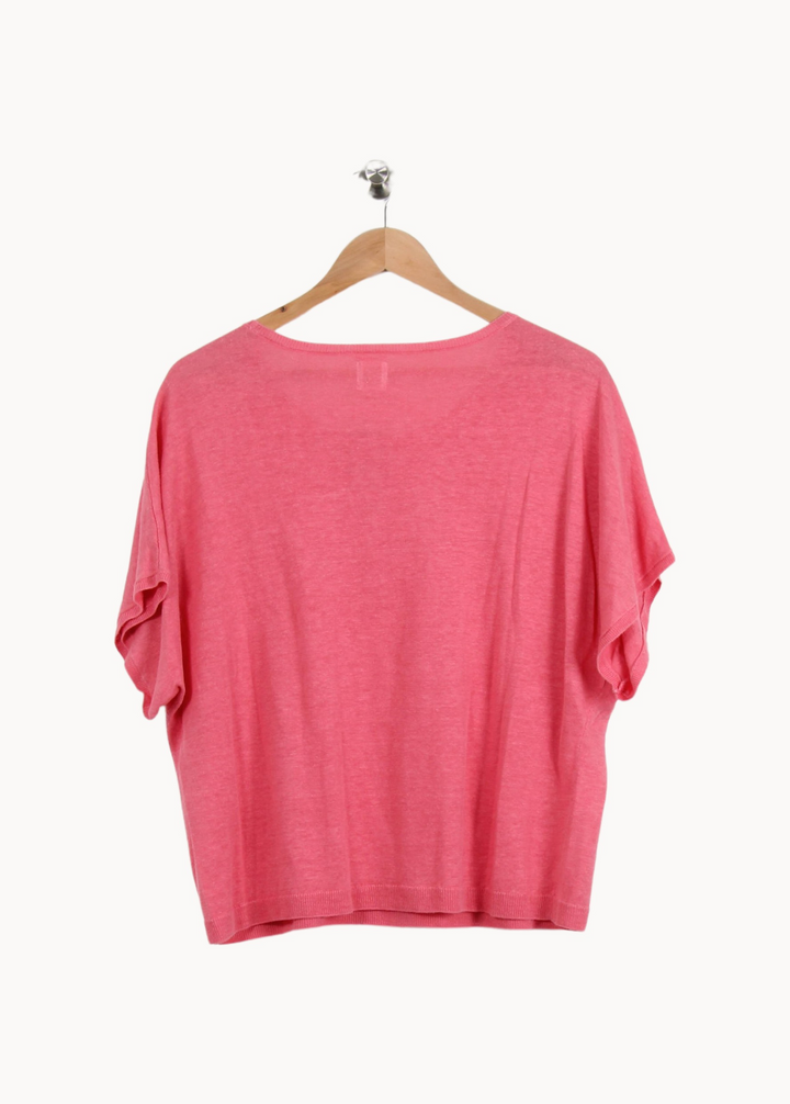 T-shirt Rose - Taille S/36 de la marque Des petits hauts | PARAD67120 - Vendu par Paradigme - Image 4