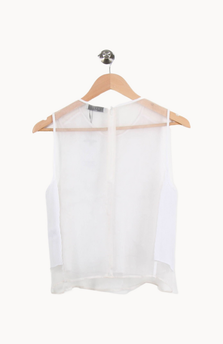 Débardeur Blanc - Taille S/36 de la marque Sandro | PARAD55545 - Vendu par Paradigme - Image 4
