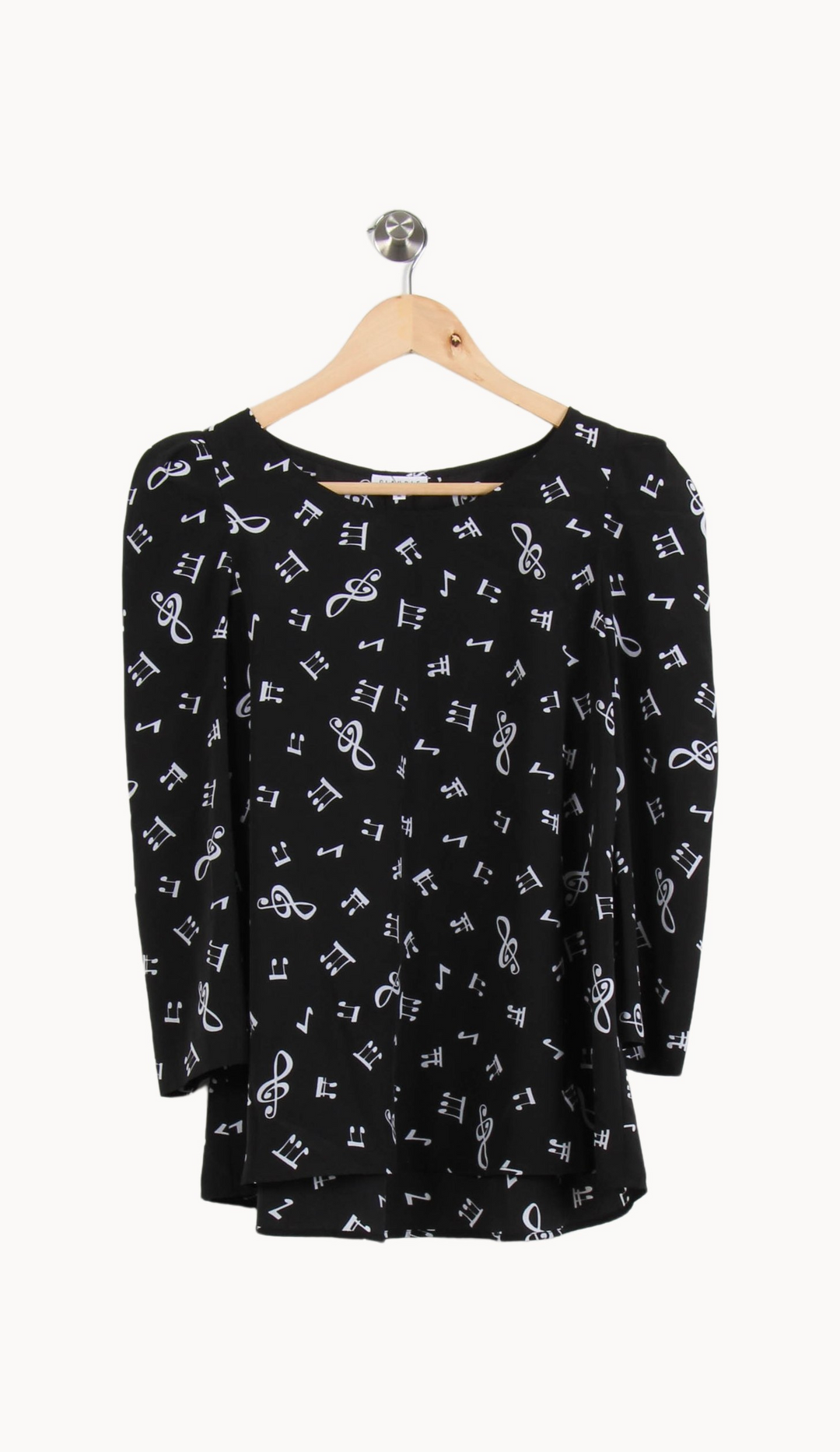 Blouse Noire et Blanche - Taille S/36 de la marque Claudie Pierlot | PARAD53497 - Vendu par Paradigme - Image 2