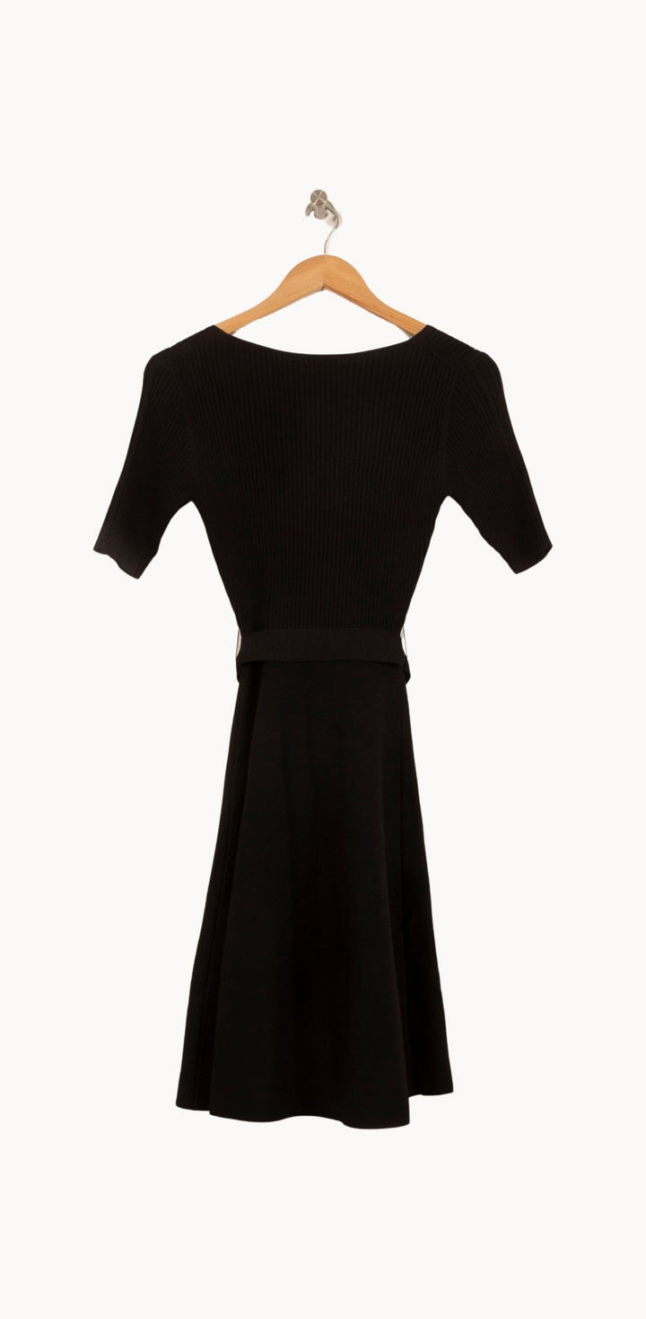 Robe Courte Noire - Taille S/36 de la marque Claudie Pierlot | RVLI1095 - Vendu par Paradigme - Image 4