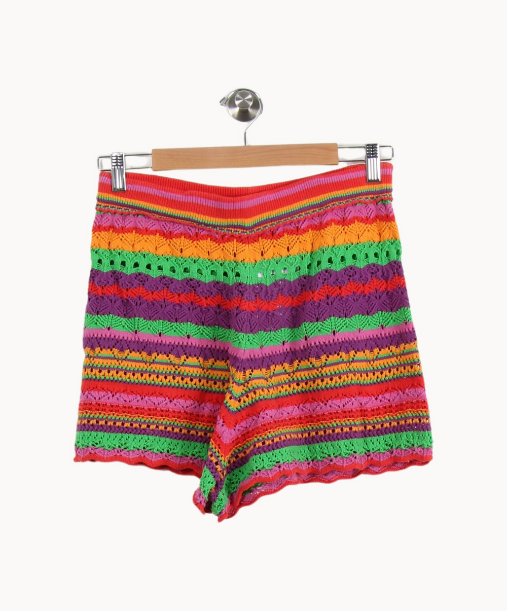 Short en maille multicolore - Taille L/40 de la marque ba&sh | PARAD42541 - Vendu par Paradigme - Image 2