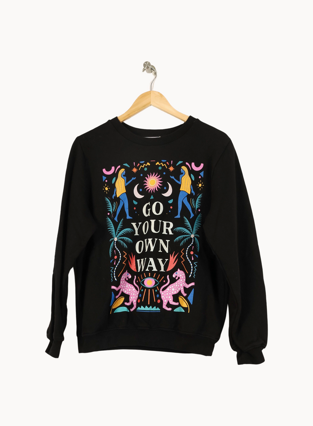 Sweat Noir - Taille S/36 de la marque Imprevu | PARAD67515 - Vendu par Paradigme - Image 2