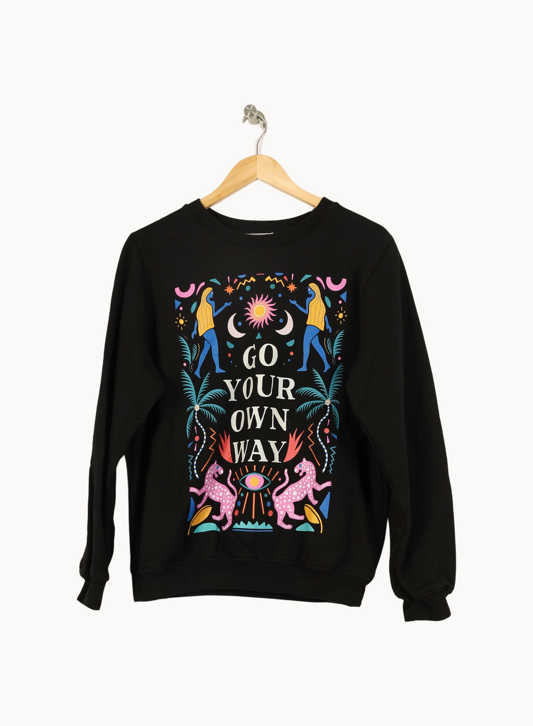 Sweat Noir - Taille S/36 de la marque Imprevu | PARAD67515 - Vendu par Paradigme - Image 2
