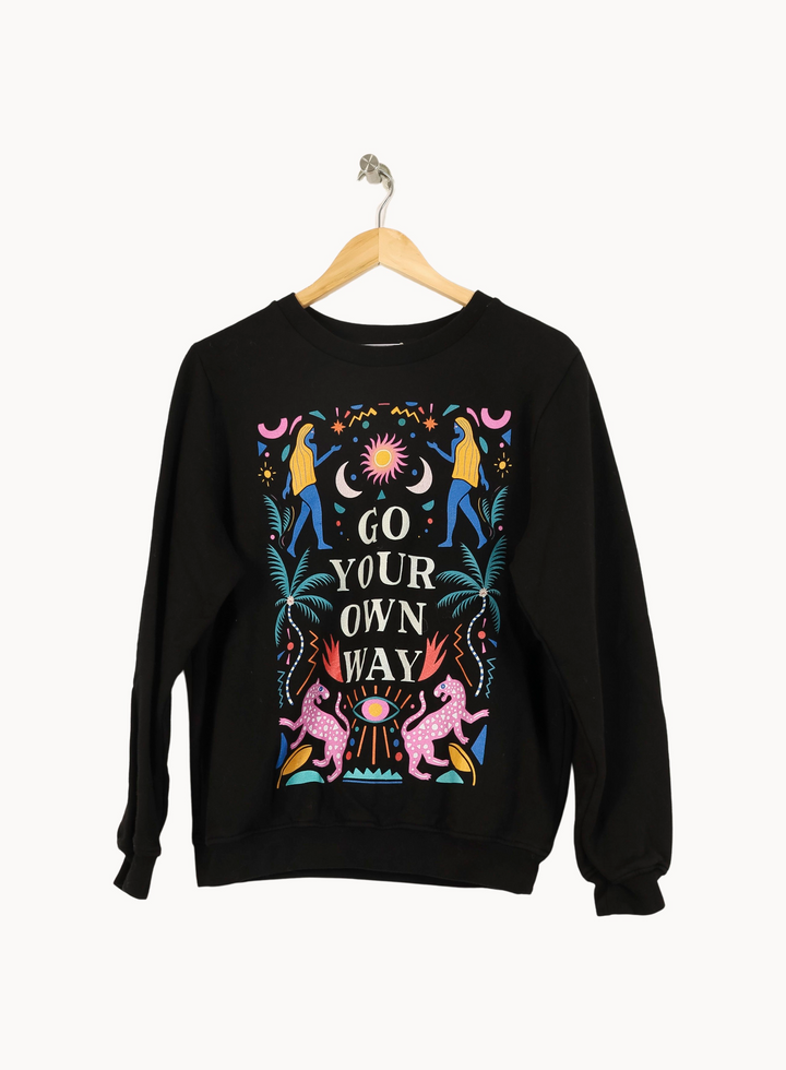 Sweat Noir - Taille S/36 de la marque Imprevu | PARAD67515 - Vendu par Paradigme - Image 2