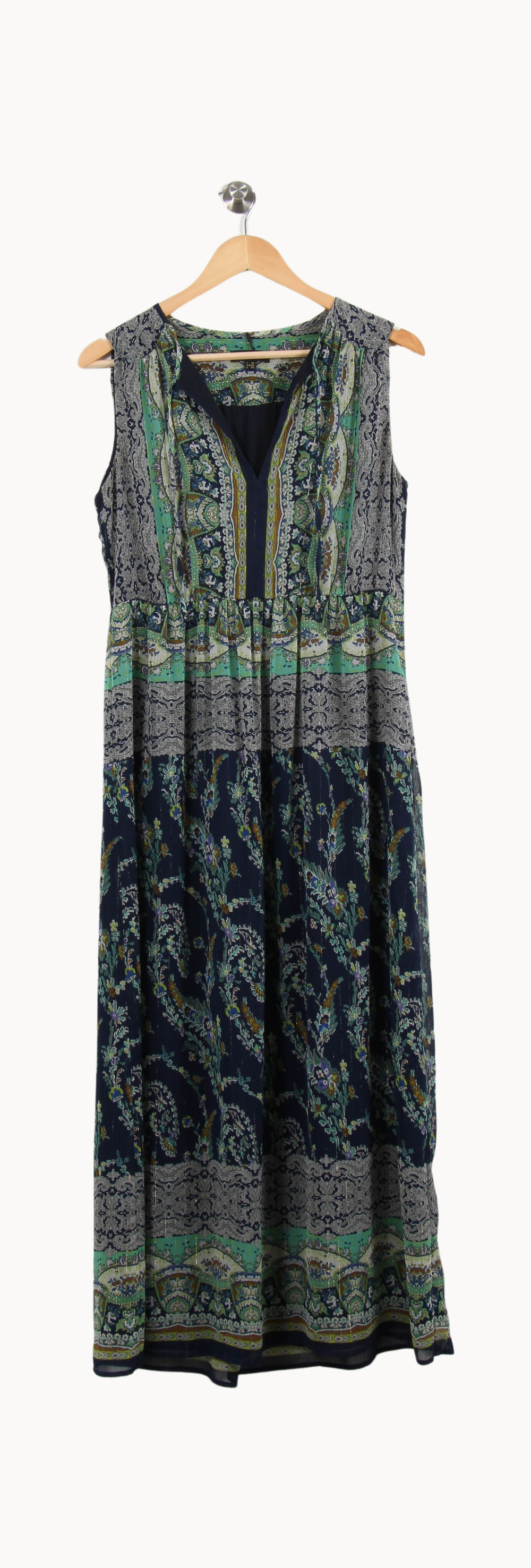 Robe Longue Multicolore - Taille M/38 de la marque Maison 123 | PARAD55247 - Vendu par Paradigme - Image 2