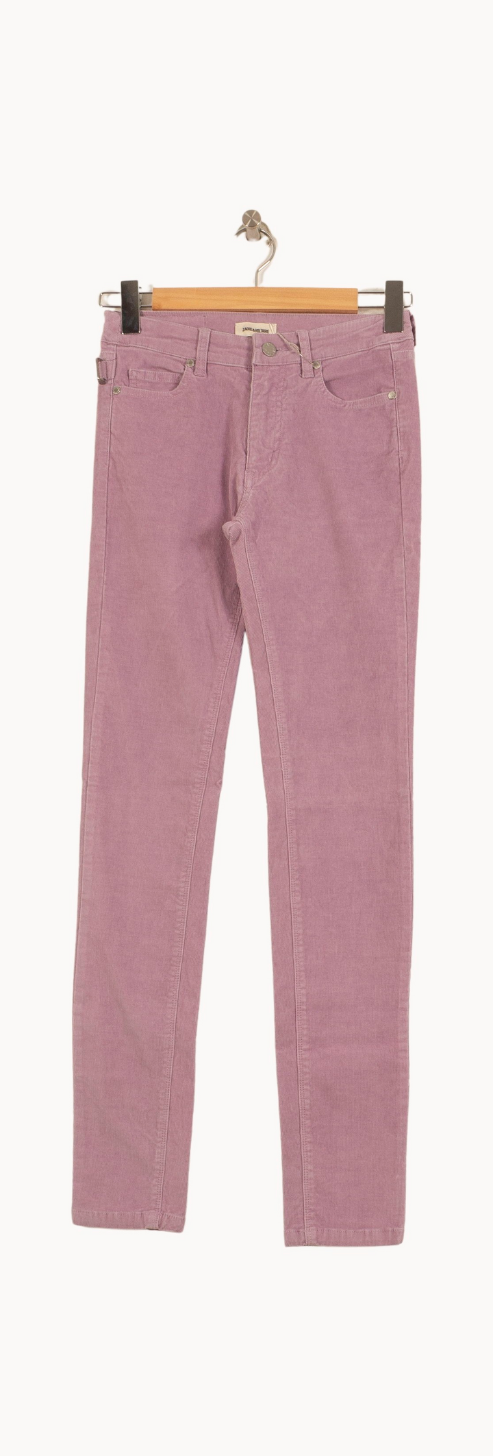 Pantalon Violet - Taille XS/34 de la marque Zadig&Voltaire | PARAD63104 - Vendu par Paradigme - Image 2