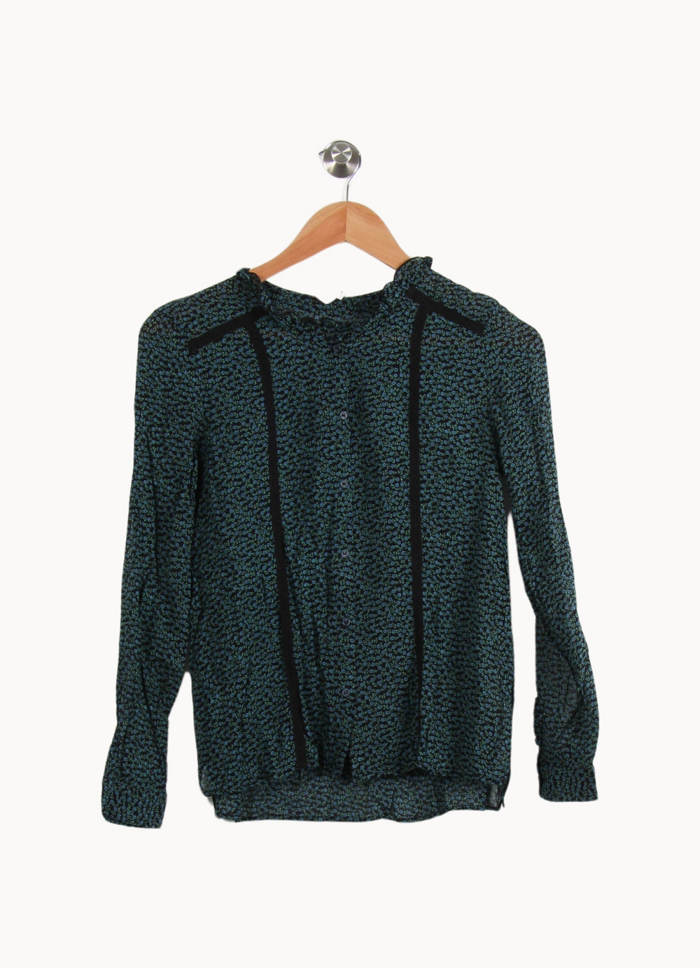 Blouse Verte - Taille XS/34 de la marque Karl Marc John | PARAD66508 - Vendu par Paradigme - Image 2