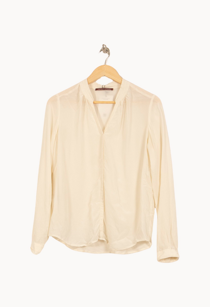 Blouse Blanche - Taille M/38 de la marque Comptoir des Cotonniers | RVLI0824 - Vendu par Paradigme - Image 2
