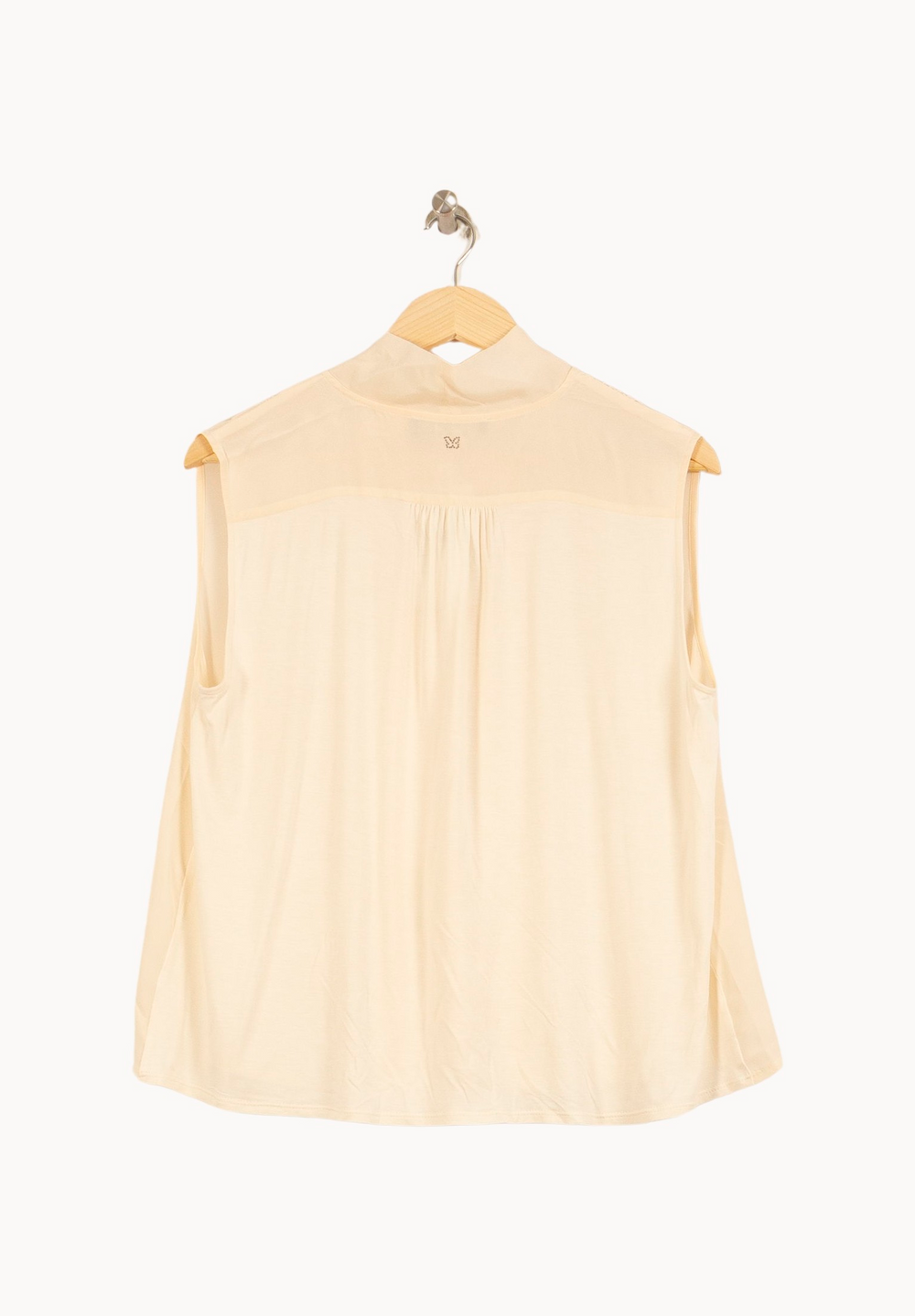 Blouse Sans Manches Beige - Taille L/40 de la marque Weekend Max Mara | PARAD64126 - Vendu par Paradigme - Image 4