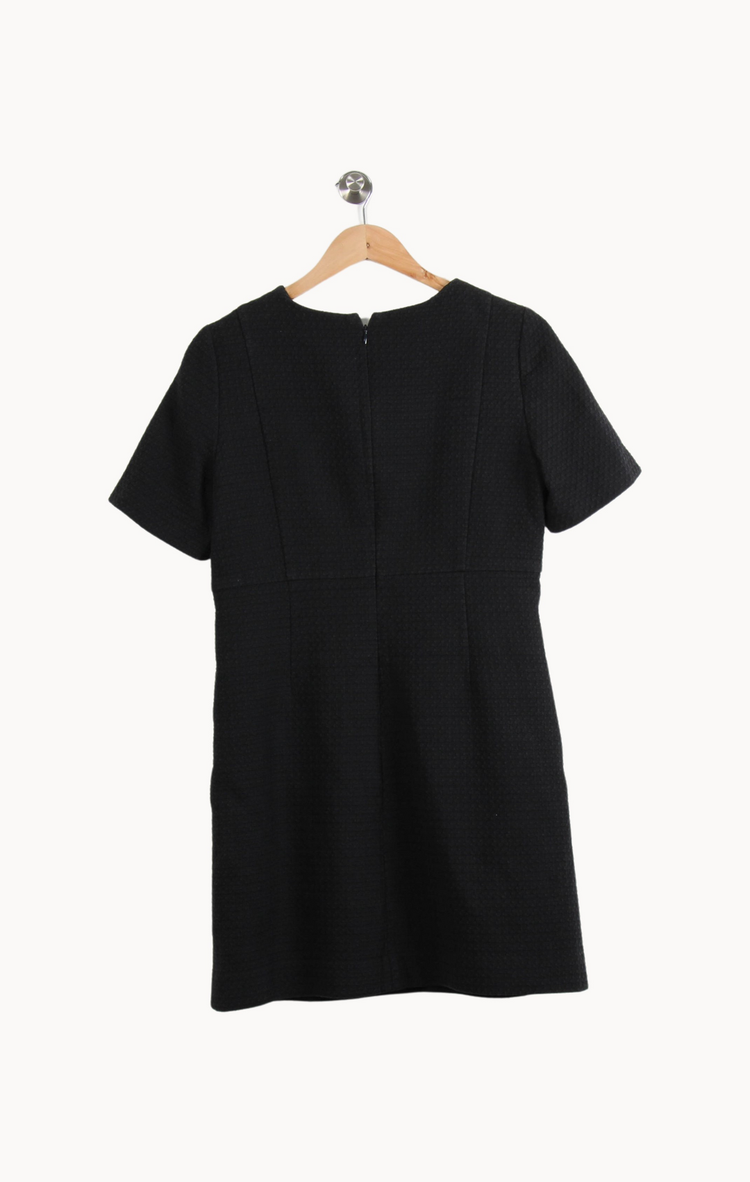 Robe Courte Noire - Taille XL/42 de la marque Caroll | PARAD65079 - Vendu par Paradigme - Image 4