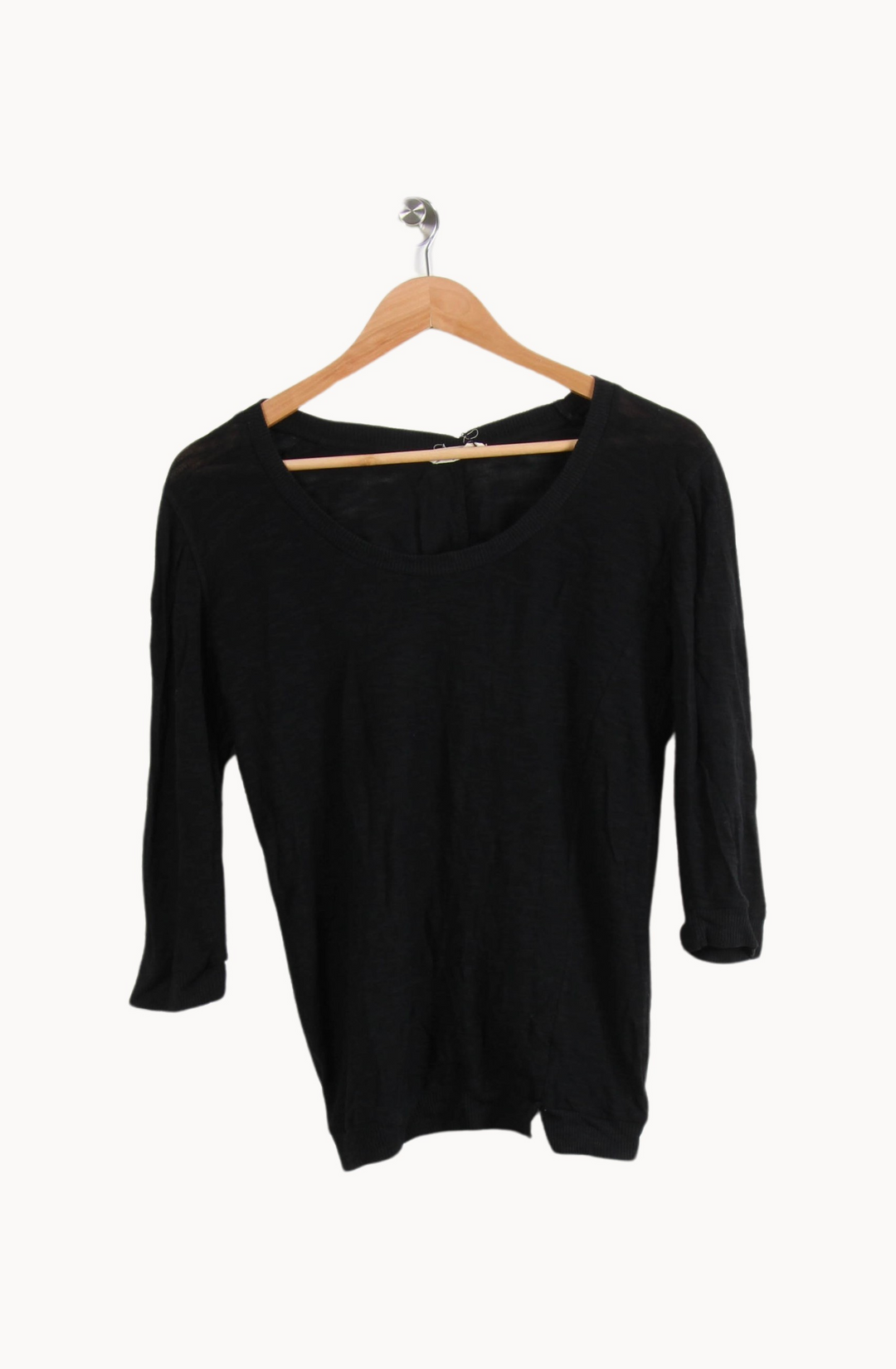 Pull Noir - Taille S/36 de la marque American Vintage | PARAD44828 - Vendu par Paradigme - Image 2