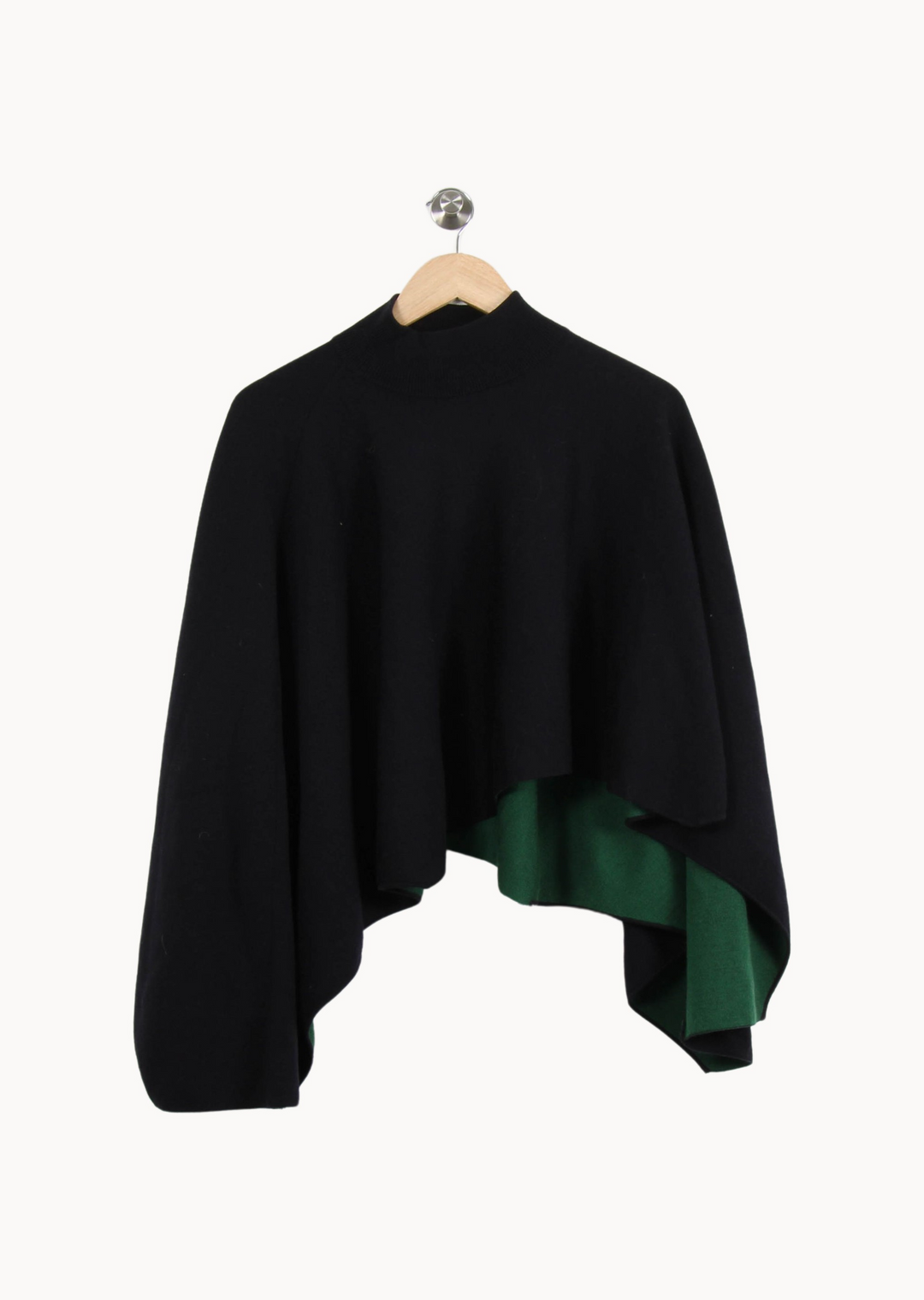 Poncho Noir et Vert - Taille T.U. de la marque COS | PARAD55243 - Vendu par Paradigme - Image 2