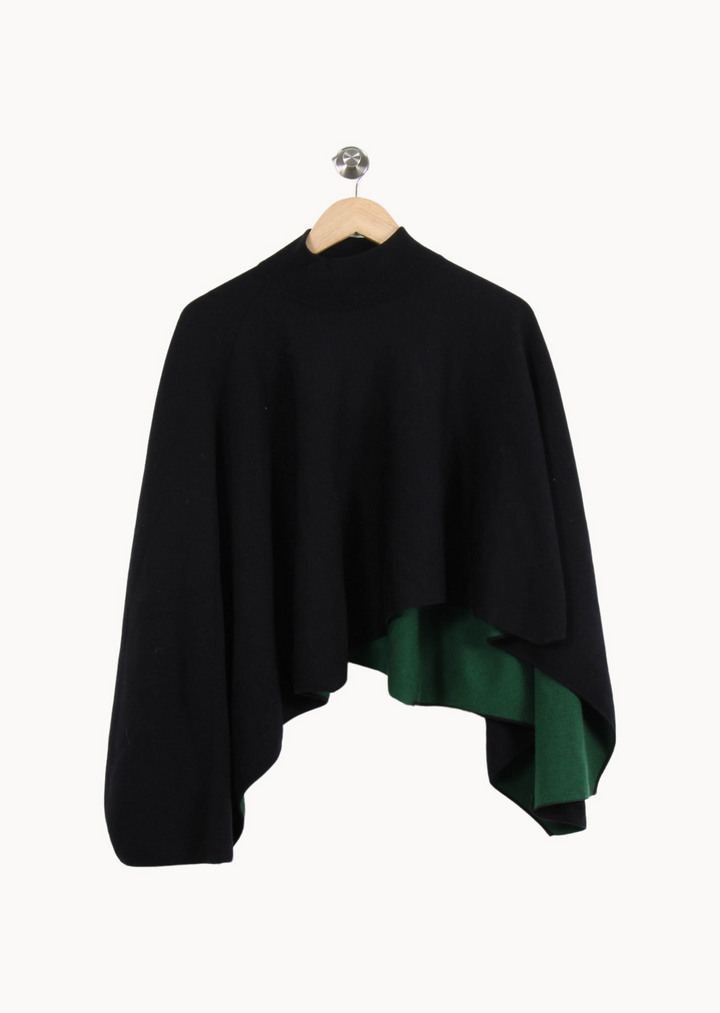 Poncho Noir et Vert - Taille T.U. de la marque COS | PARAD55243 - Vendu par Paradigme - Image 2