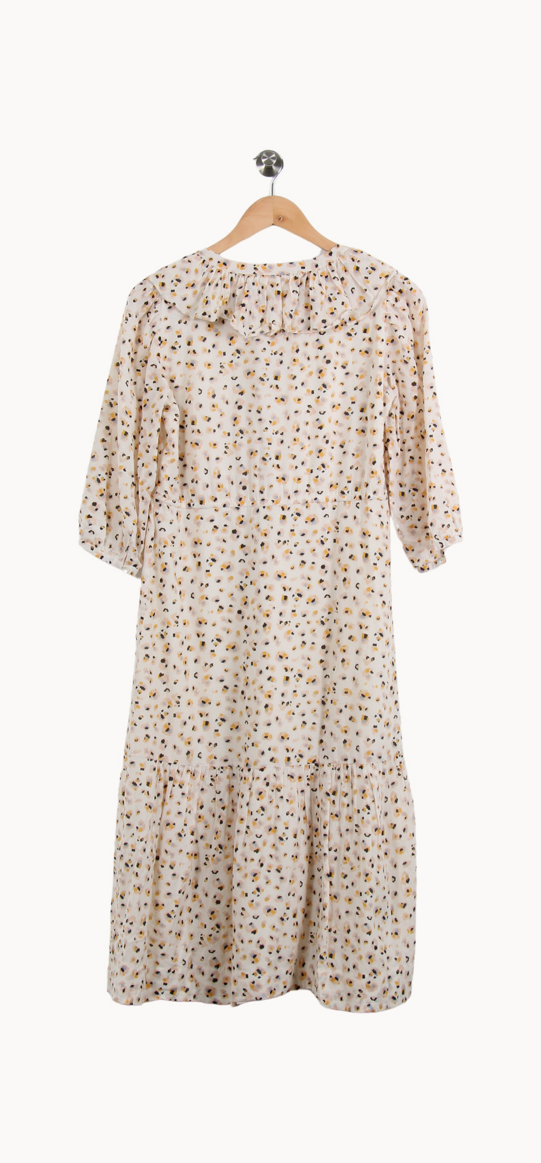 Robe Longue Jaune et Noire - Taille S/36 de la marque ba&sh | PARAD67293 - Vendu par Paradigme - Image 4
