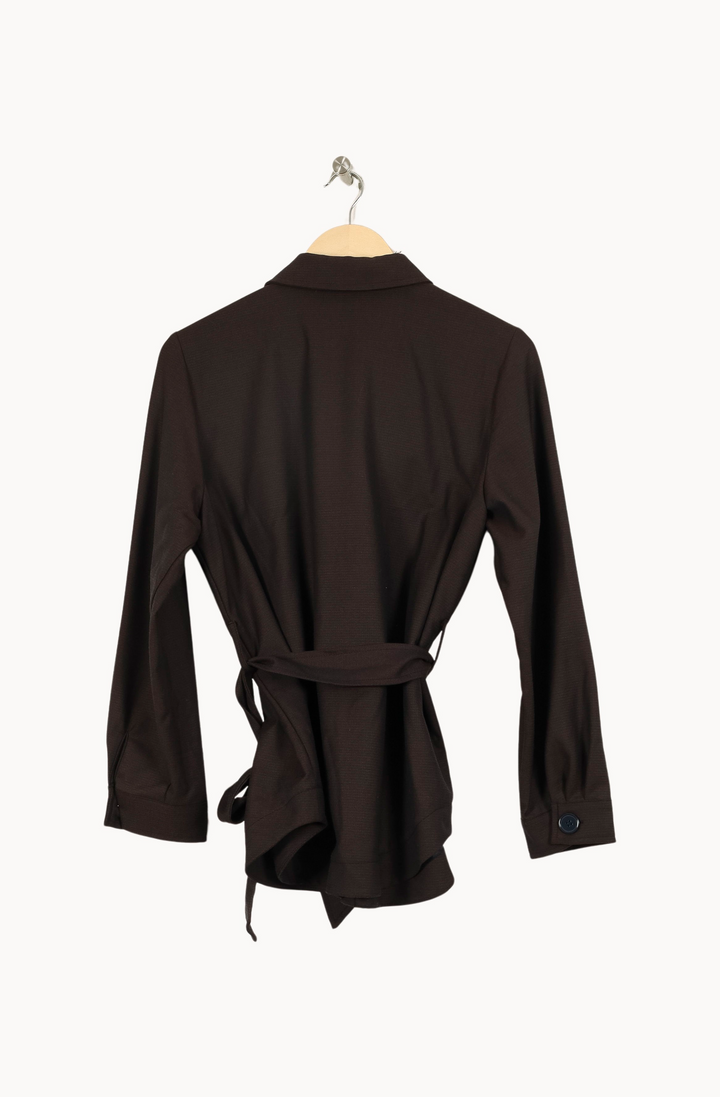 Veste Ceinturée Marron - Taille M/38 de la marque Ekyog | PARAD4580 - Vendu par Paradigme - Image 4