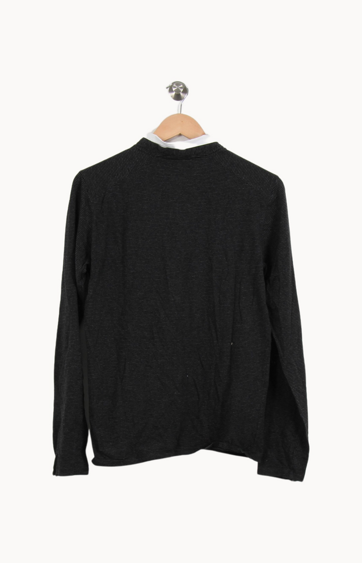 Tee-shirt Noir et Blanc - Taille M/38 de la marque IKKS | PARAD54001 - Vendu par Paradigme - Image 4