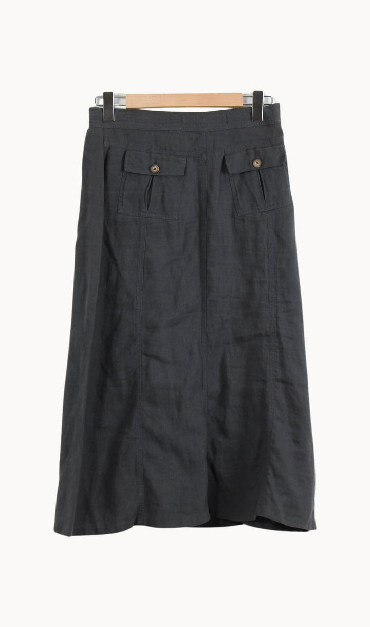 Jupe Longue Noire - Taille M/38 de la marque Caroll | PARAD67223 - Vendu par Paradigme - Image 4