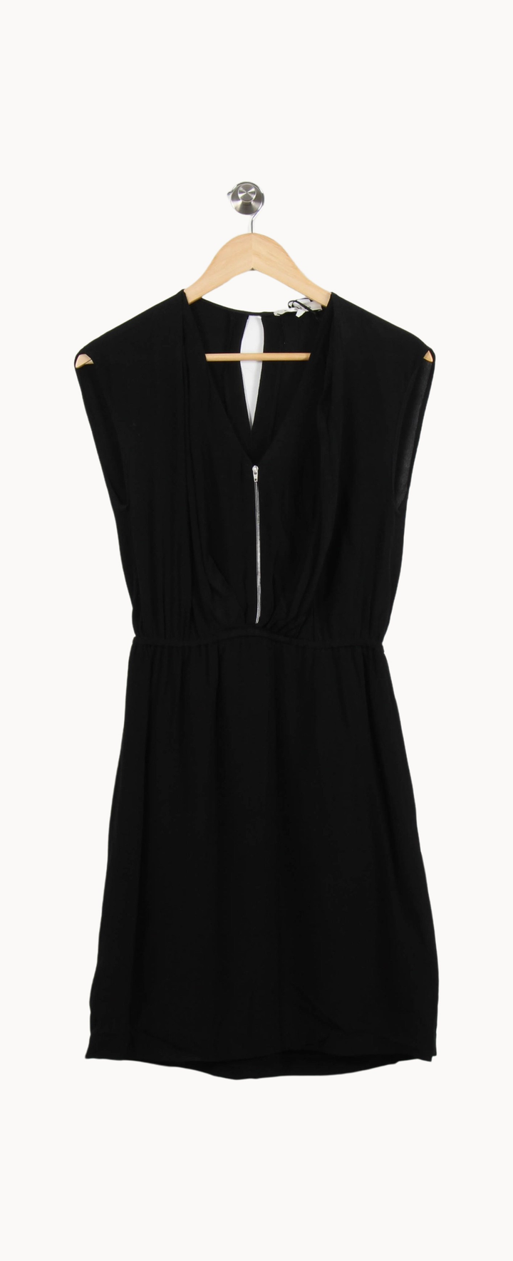 Robe Sans Manches Noire - Taille S/36 de la marque Sandro | PARAD69204 - Vendu par Paradigme - Image 2