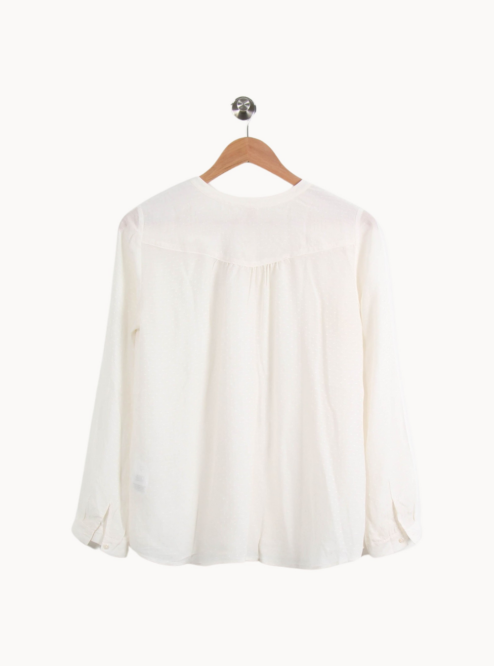 Blouse Blanche - Taille S/36 de la marque Des petits hauts | PARAD65246 - Vendu par Paradigme - Image 4