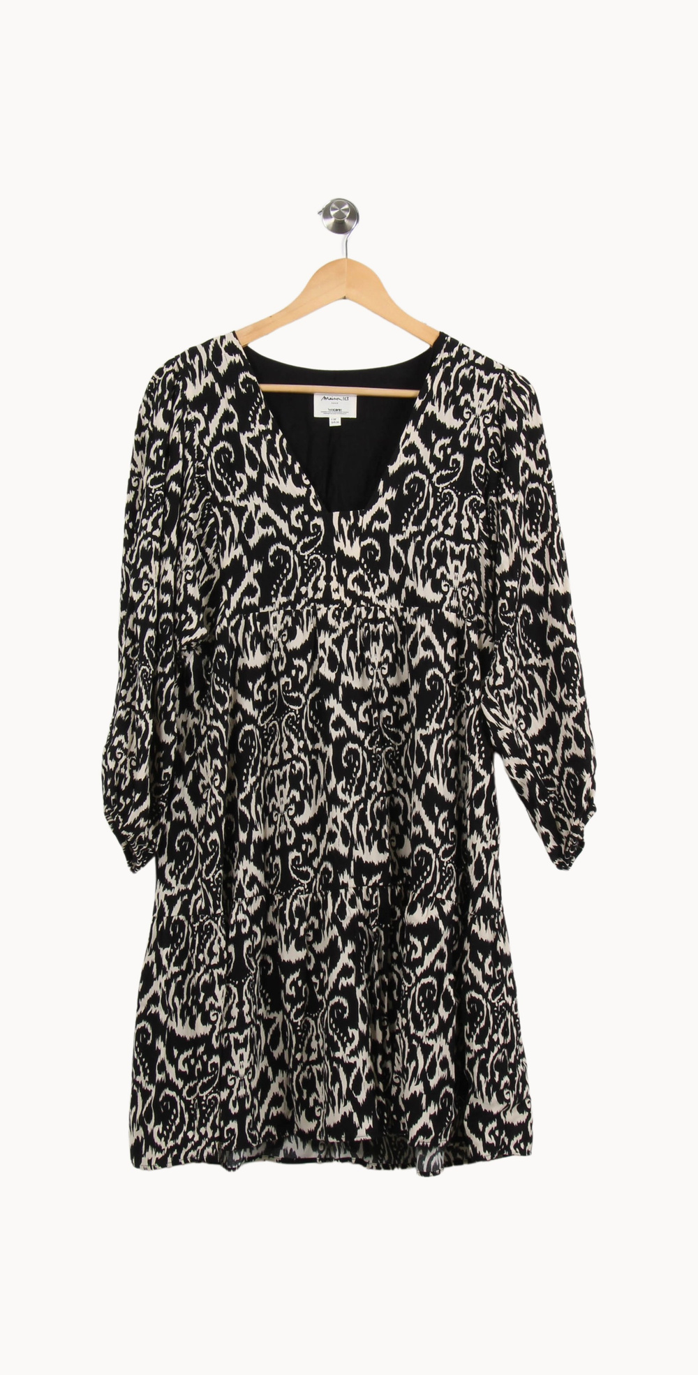Robe Noire et Blanche - Taille M/38 de la marque Maison 123 | PARAD50880 - Vendu par Paradigme - Image 2