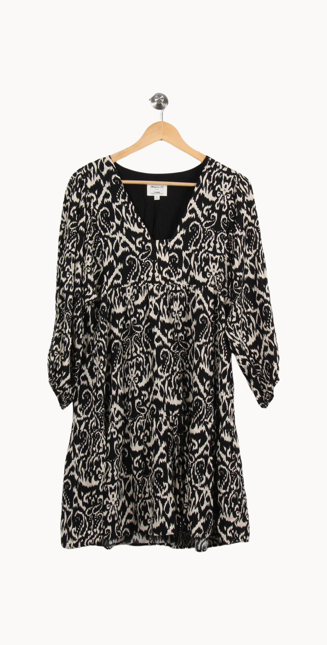 Robe Noire et Blanche - Taille M/38 de la marque Maison 123 | PARAD50880 - Vendu par Paradigme - Image 2