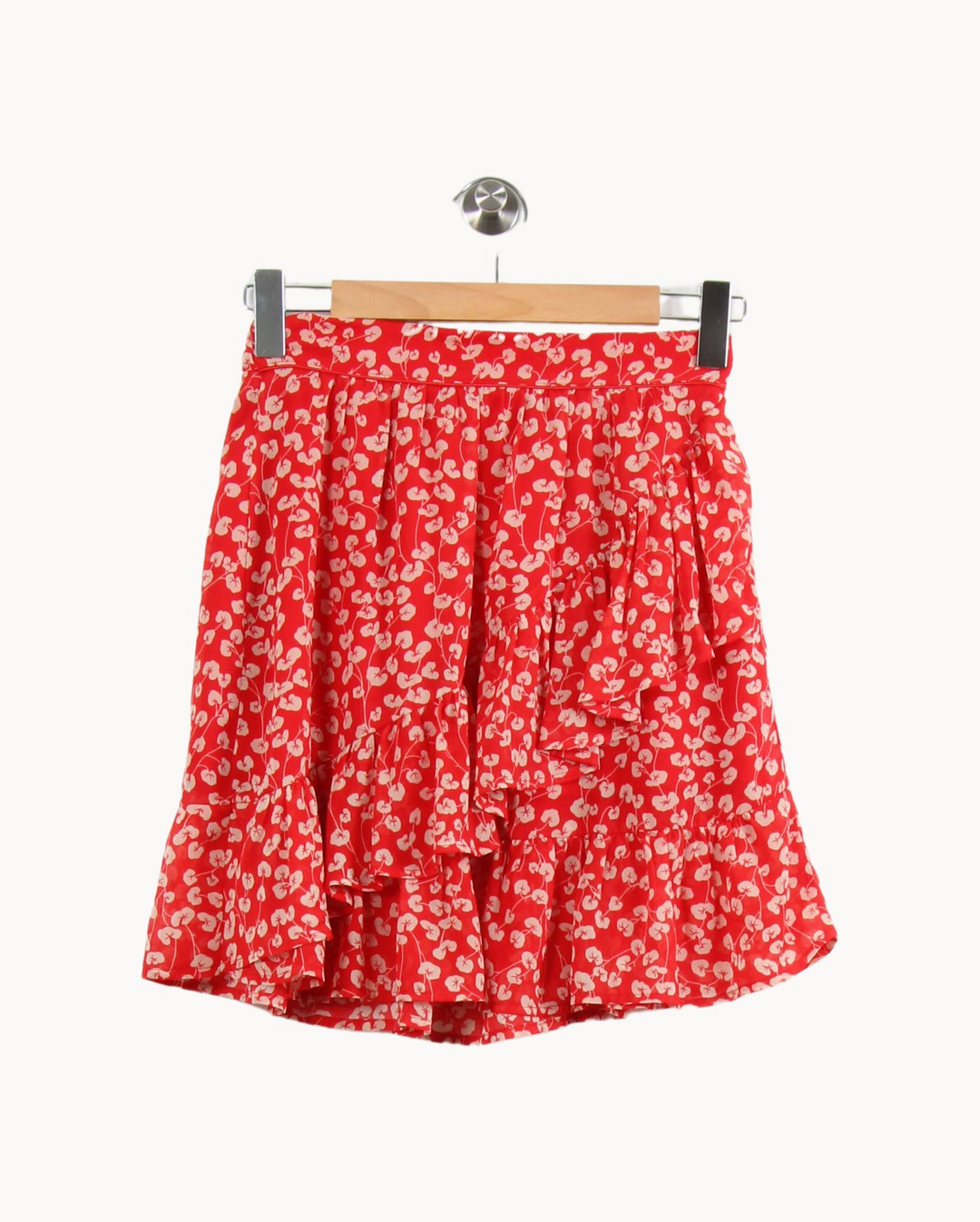 Jupe Volantée Rouge et Blanche - Taille S/36 de la marque Grace & Mila | PARAD65171 - Vendu par Paradigme - Image 4