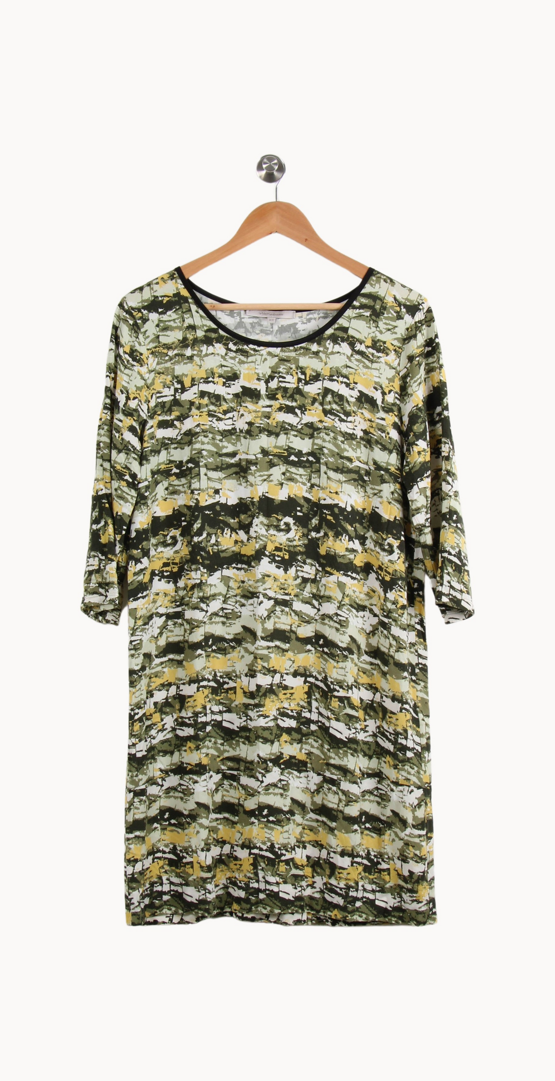 Robe Verte et Jaune - Taille L/40 de la marque La Fée Maraboutée | PARAD66414 - Vendu par Paradigme - Image 2