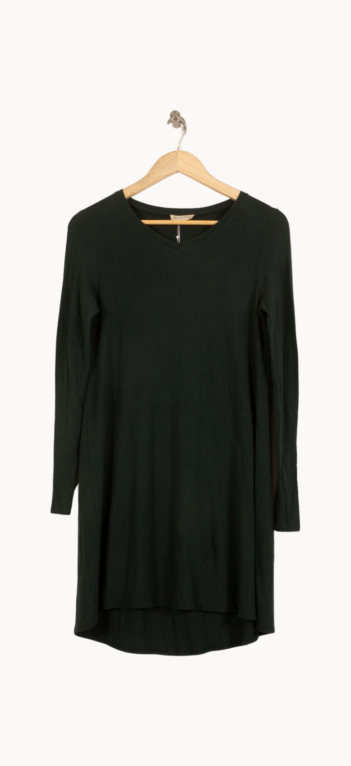 Robe Midi Verte - Taille S/36 de la marque American Vintage | PARAD65356 - Vendu par Paradigme - Image 2