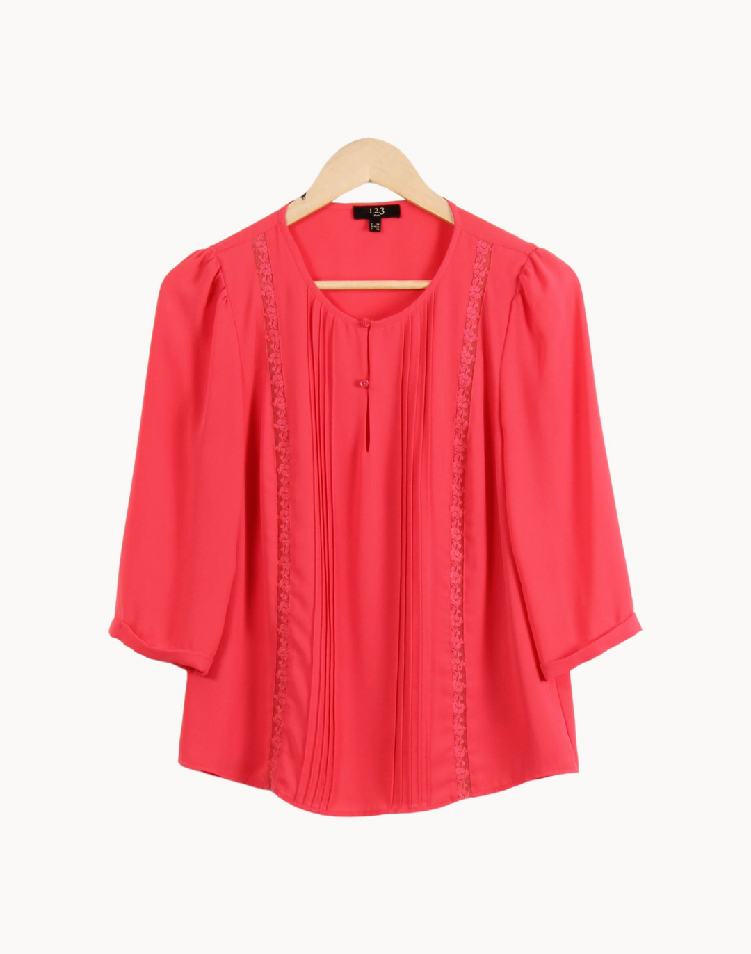 Blouse Rose - Taille M/38 de la marque Maison 123 | PARAD66636 - Vendu par Paradigme - Image 2