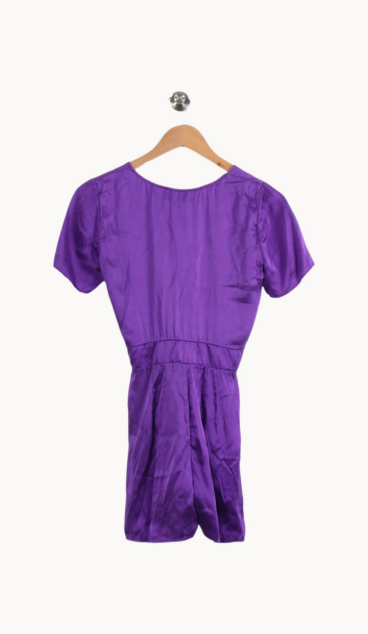 Combishort Violette - Taille S/36 de la marque From Future | PARAD66944 - Vendu par Paradigme - Image 4