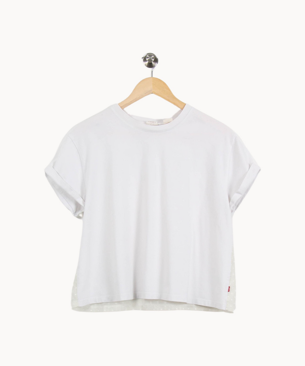 T-shirt Blanc - Taille S/36 de la marque Levi's | PARAD59930 - Vendu par Paradigme - Image 2
