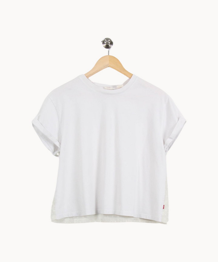 T-shirt Blanc - Taille S/36 de la marque Levi's | PARAD59930 - Vendu par Paradigme - Image 2