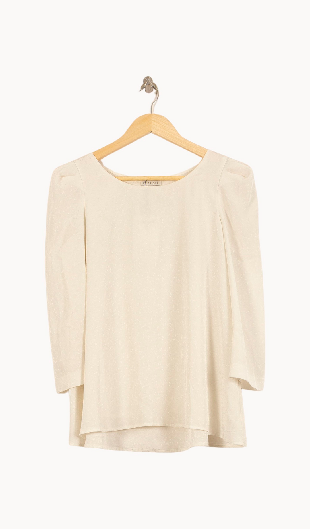 Blouse Blanche - Taille M/38 de la marque Claudie Pierlot | PARAD45946 - Vendu par Paradigme - Image 2