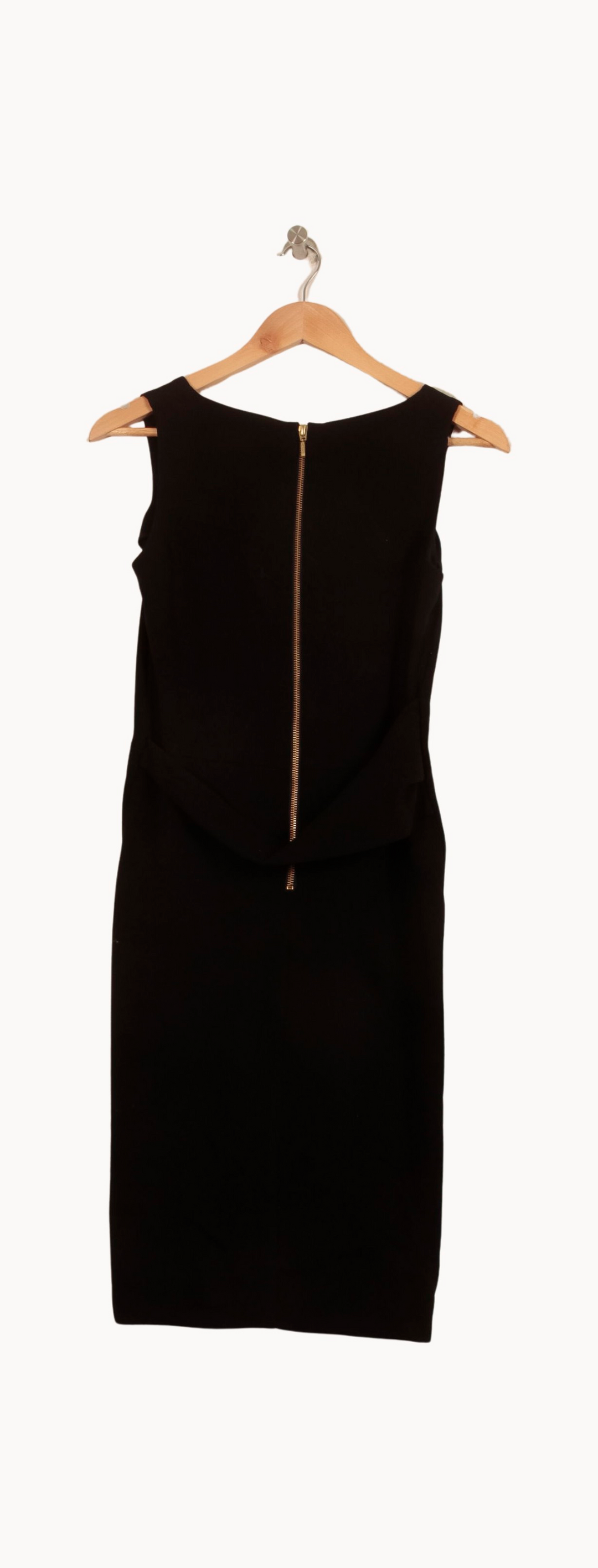 Robe Droite Noire - Taille S/36 de la marque Gerard Darel | PARAD44616 - Vendu par Paradigme - Image 4