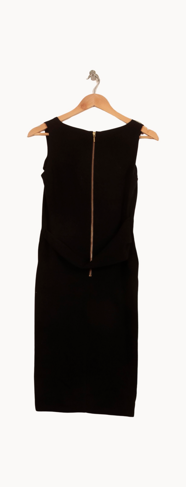Robe Droite Noire - Taille S/36 de la marque Gerard Darel | PARAD44616 - Vendu par Paradigme - Image 4
