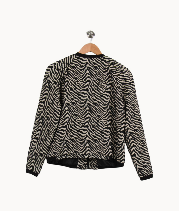 Blouson Noir et Blanc - Taille XXL/44 de la marque I.Code | PARAD67156 - Vendu par Paradigme - Image 4