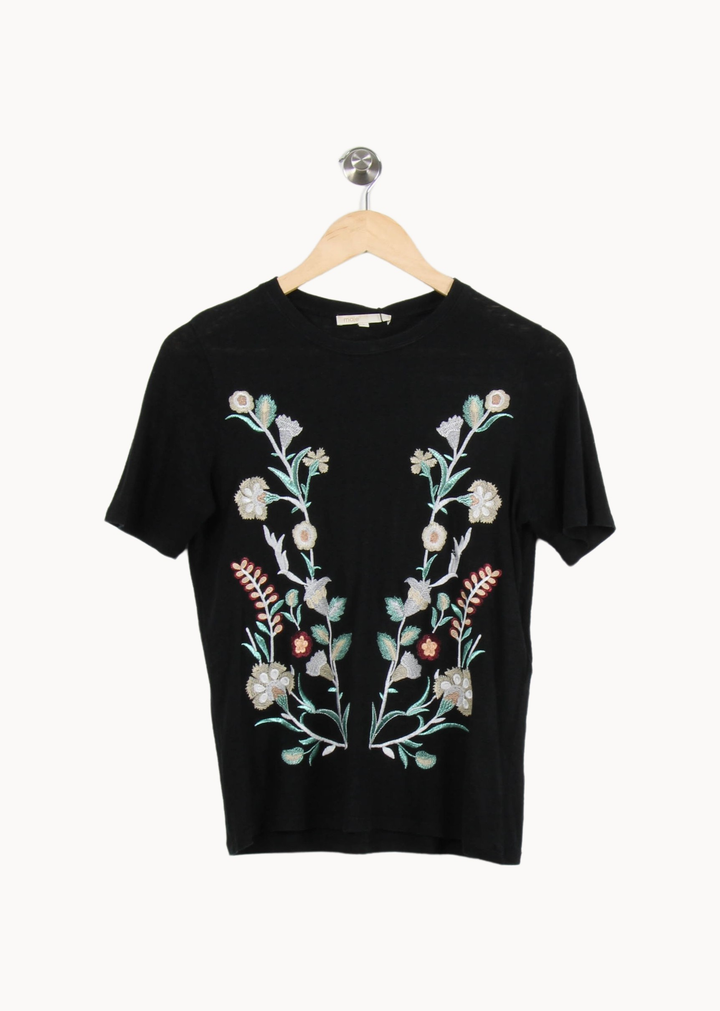 Tee-shirt Noir - Taille S/36 de la marque Maje | PARAD52152 - Vendu par Paradigme - Image 2