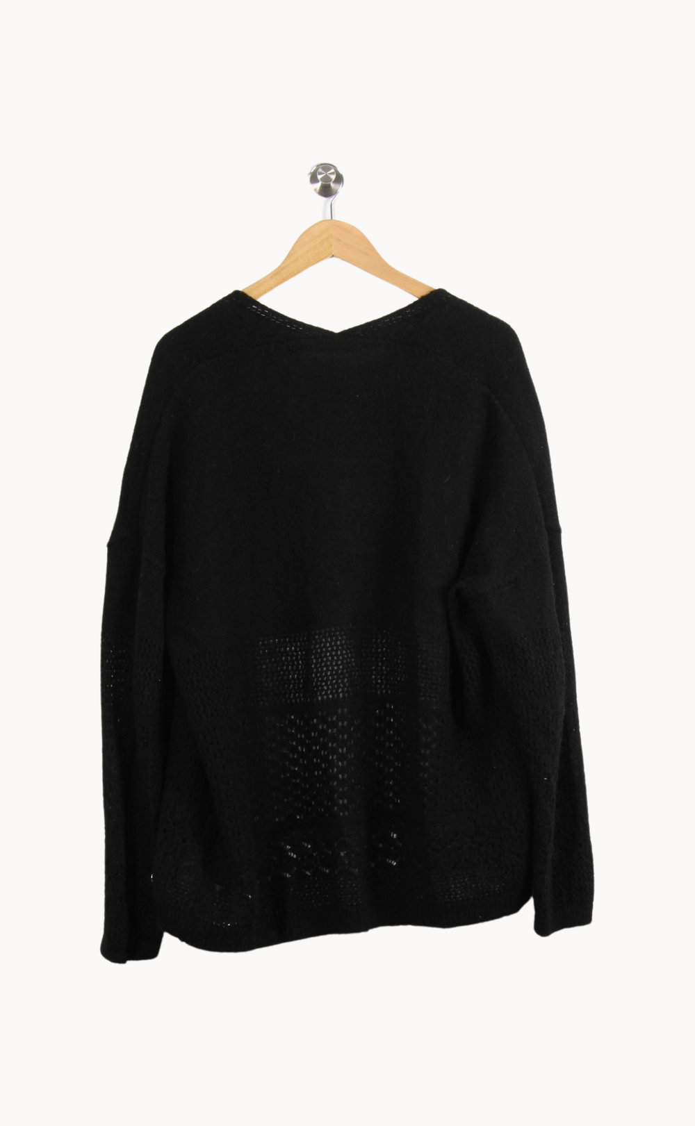 Cardigan Noir - Taille L/40 de la marque La Petite Etoile | PARAD61072 - Vendu par Paradigme - Image 4