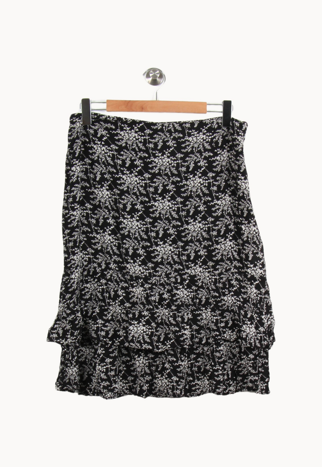 Jupe Midi Noire et Blanche - Taille XL/42 de la marque Comptoir des Cotonniers | PARAD44695 - Vendu par Paradigme - Image 2