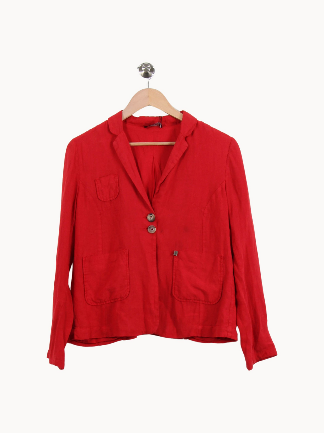 Blazer Rouge - Taille L/40 de la marque One Step | PARAD36160 - Vendu par Paradigme - Image 2