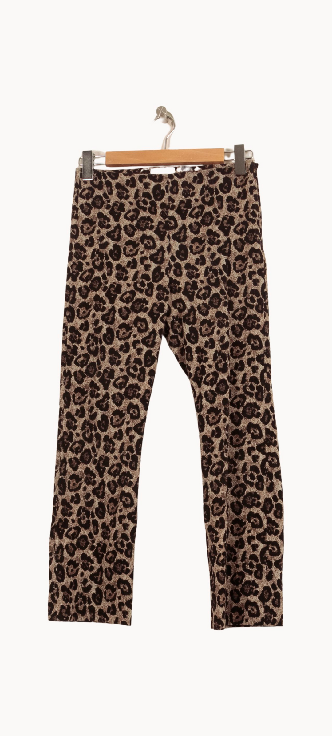 Legging Léopard Marron et Noir - Taille M/38 de la marque Sézane | PARAD64174 - Vendu par Paradigme - Image 2